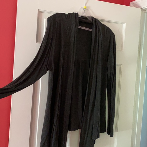 Charcoal colored cardigan - Picture 2 of 2